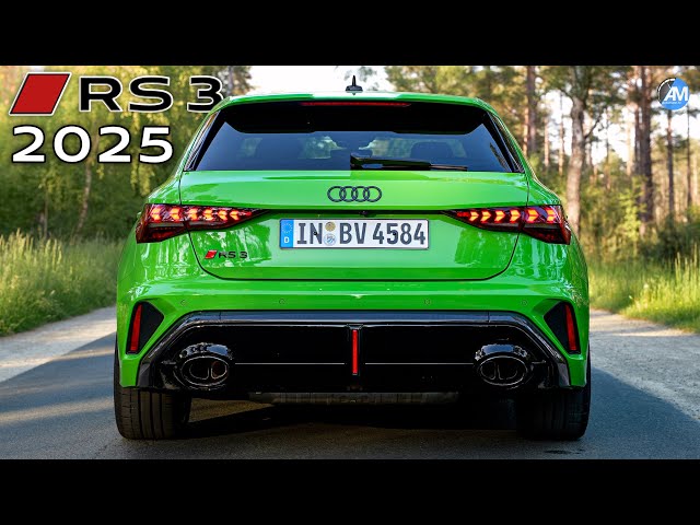 2025 Audi RS3 Facelift | DRIVE & SOUND💥| Automann in 4K