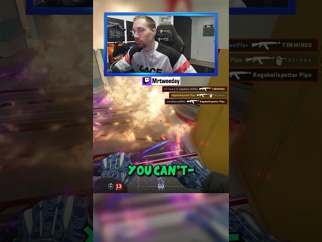 Successful RAGEBAIT turns into CRAZY 1vs1 Clutch...😂 #cs2 #counterstrike2 #csgo