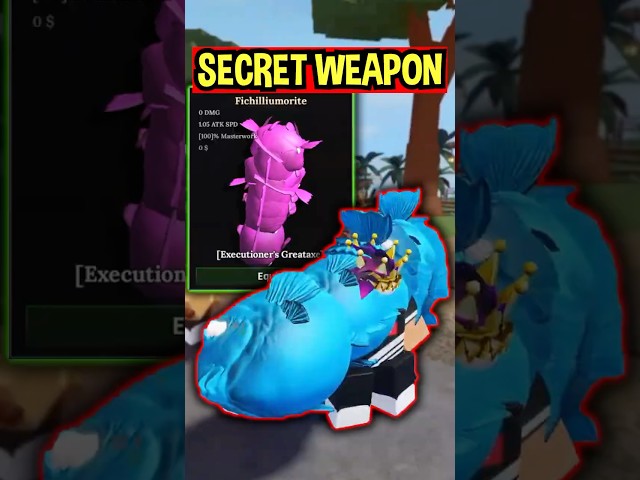 I Found SECRET WEAPON in The Forge Roblox