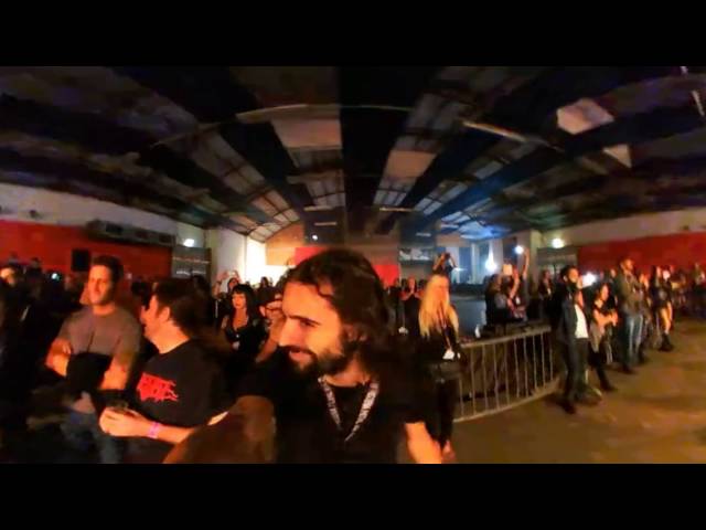Fleshgod Apocalypse - [title?] - Wall of Death live @ Modena Metal Ink IV, 30/09/2016, 360°