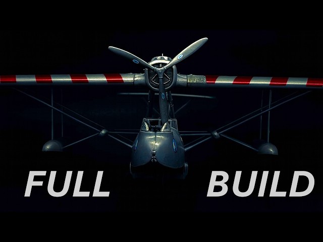 Italeri Cant Z501 Gabbiano | 1:72 Scale Model Full Build | Parts 1 and 2