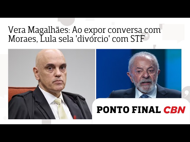 Vera Magalhães: By exposing his conversation with Moraes, Lula seals his 'divorce' with the Supre...