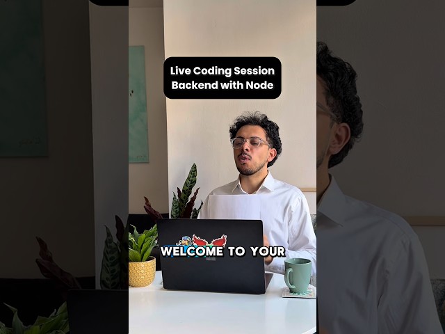Live Coding Session! Backend from scratch using Node🤯