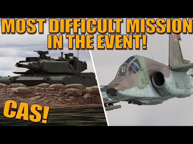 CAS in NUCLEAR THUNDER EVENT is the HARDEST MISSION to do! AA's are SO OP? - War Thunder