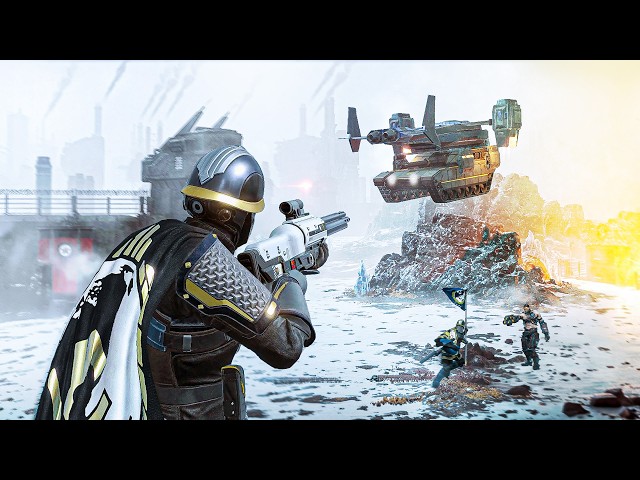 Helldivers 2 Cyberstan was absolute CINEMA