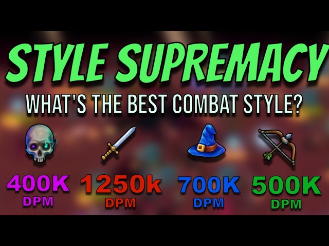 What's the BEST Combat Style in Runescape?