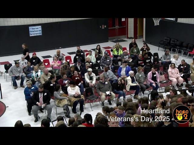 Heartland Elementary School 2025 Veteran's Day