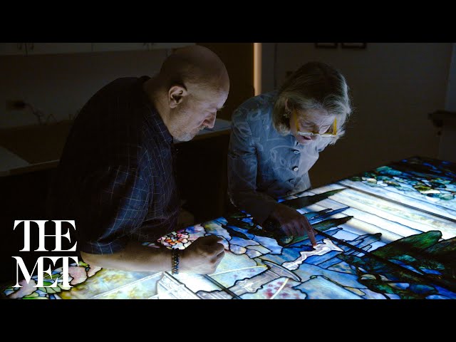 A New Home for the Tiffany "Garden Landscape" Window