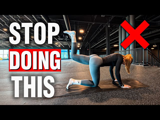 How to PROPERLY Perform Donkey Kicks For Glute Gains (TRY THIS!)