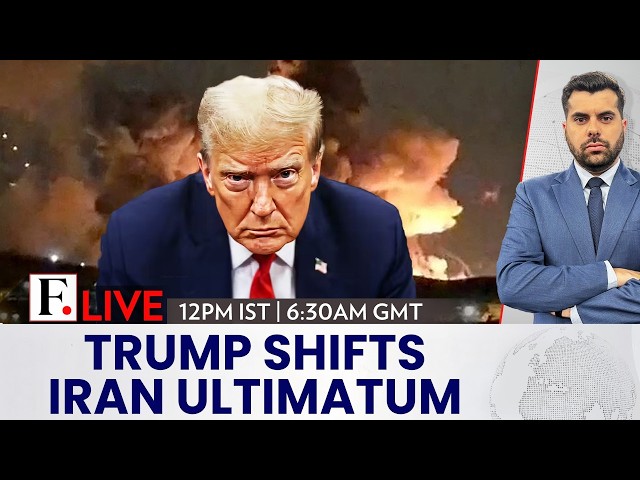 Firstpost LIVE: Trump's Deadline on Iran Energy Site Strikes Shift Again Amid Hormuz Blockade | N18G
