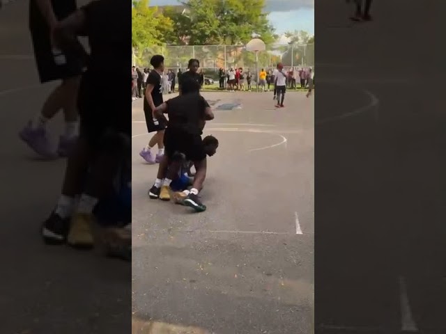 Trash Talker In The HOOD Tried To Fight Me After I Blocked Him 😂😈