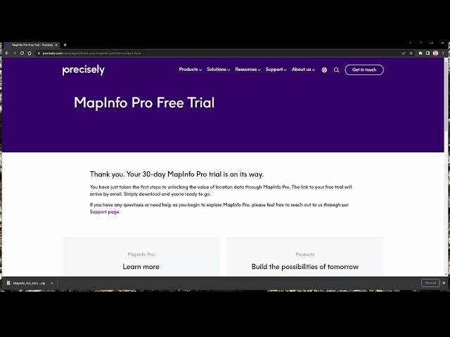 Download and Install MapInfo Pro