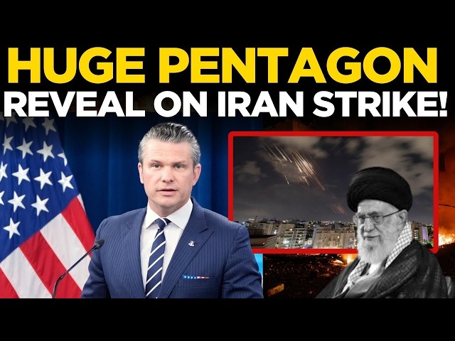 PENTAGON IRAN BRIEFING LIVE | US Airstrikes Target Iran's Nuclear Facilities, Says SecDef Hegseth