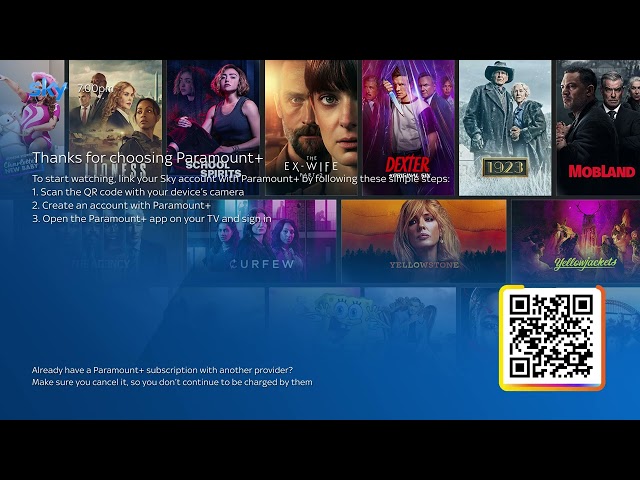 Sign up to Paramount+ on Sky Q with Sky Cinema - Sky Q