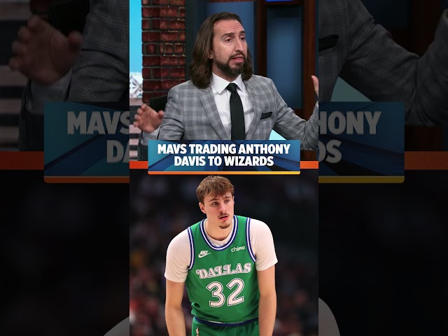 Nick reacts to AD getting traded to the Wizards #nba #anthonydavis #mavs