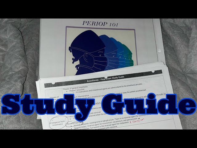 AORN Periop 101 Exam Study Guide