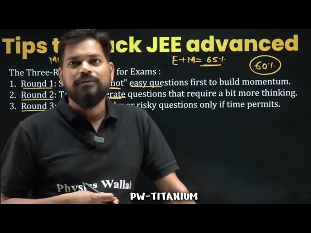 3 Steps to CRACK JEE Adv. 📅 30 Days Baap Strategy 🔥 Physics Wallah | JEE 2026 #jee2026 #iitjee 