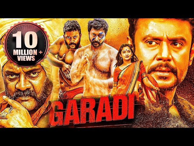Garadi (2025) New Released South Action Hindi Dubbed Movie | Darshan, Yashas Surya, Sonal Monteiro