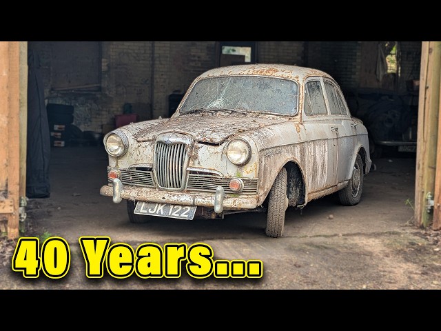 Stood 40 Years Will it Run and Drive? Riley One Point Five