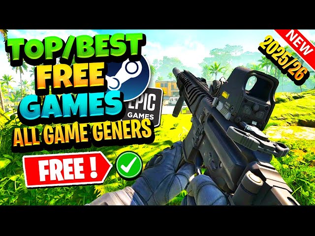 Top Tier FREE PC Games for Every Genre (UPDATED)🔥 – Must-Play in 2025/26!