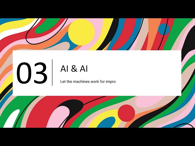 AI for AI: How to leverage Artificial Intelligence within Applied Improv - Kateřina Lesch - Keynote