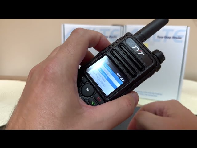 POC rádiórendszer bemutatása (Civil EDR) - TYT-IP77