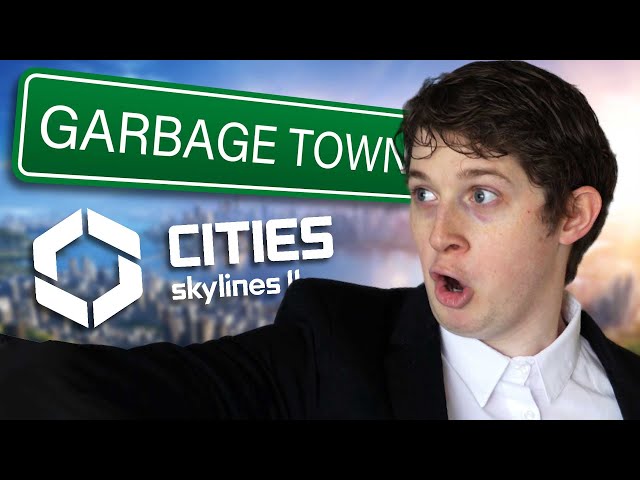 Garbage Town - Cities Skylines 2