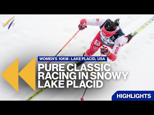 Pure Classic Racing in Snowy Lake Placid | Highlights | FIS Cross Country
