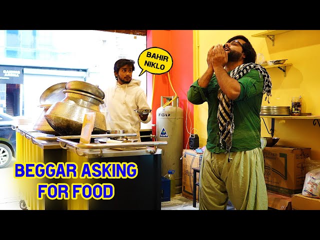 Beggar Asking For Food With A Twist | Humanitarians