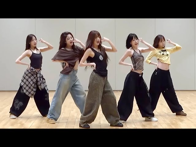 LE SSERAFIM - 'SPAGHETTI' Dance Practice [MIRRORED]