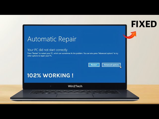 Fix Automatic Repair Loop in Windows 10 / 11 | Startup Repair Couldn't Repair Your PC! (2026)