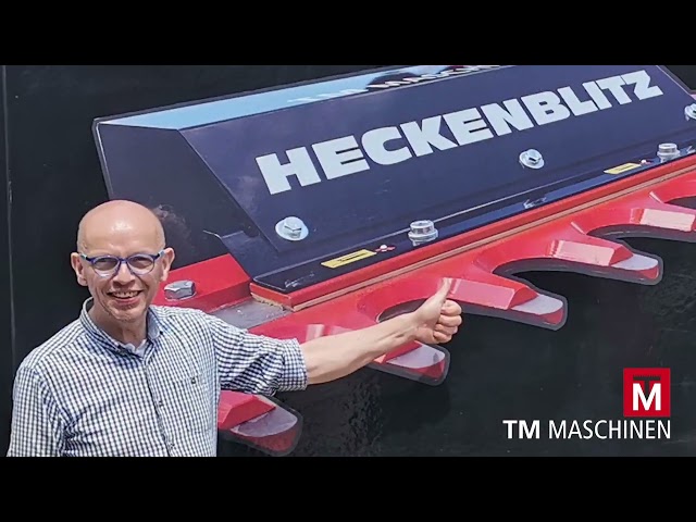 TM-Maschinen | Heckenblitz | Messe Interforst 2022 | München