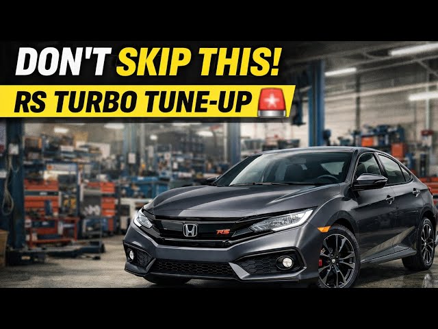 2021 Civic RS Turbo Tune-Up Explained | What Gets Checked & Changed
