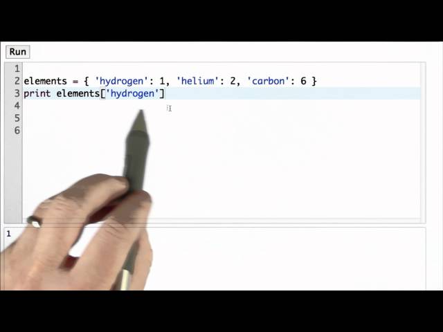 Using Dictionaries - Intro to Computer Science
