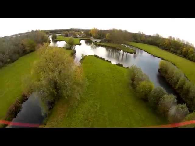Quadcopter flying