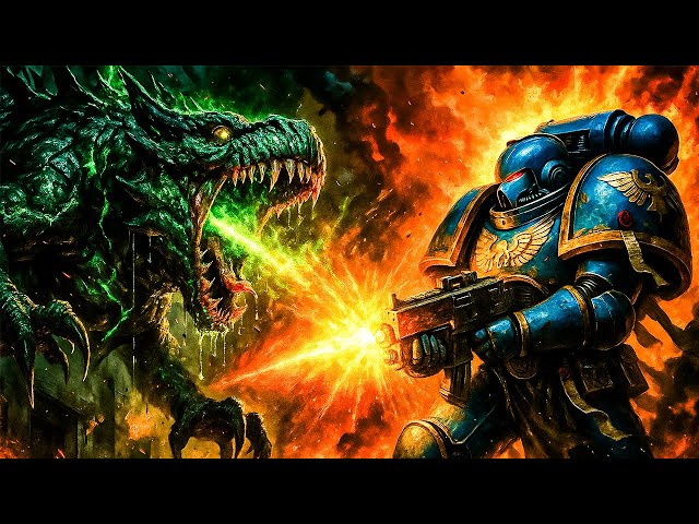 What If SCP-682 Arrived In Warhammer 40K?