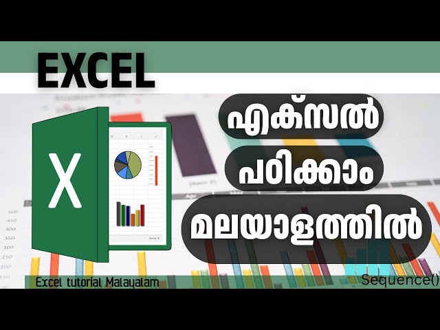 Excel Tutorial Malayalam - A Comprehensive Guide#exceltutorial 