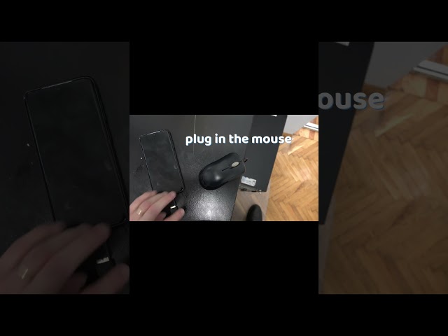 how to connect mouse to android phone