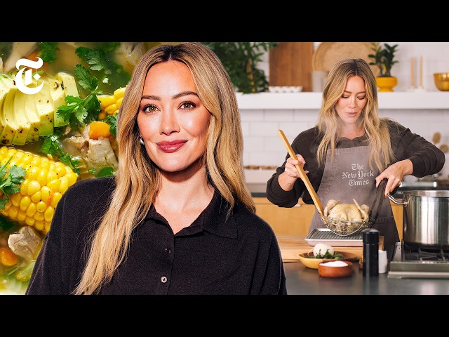 Hilary Duff Makes Her Go-To Chicken Soup | NYT Cooking