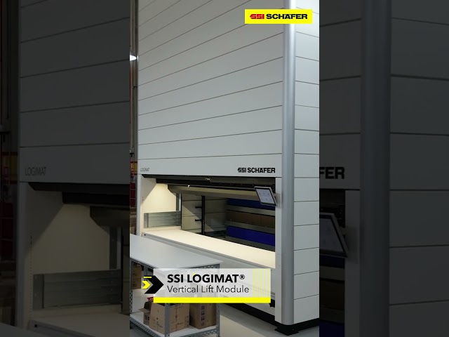 Boost Warehouse Efficiency with the SSI LOGIMAT® VLM! 🚀 #automation