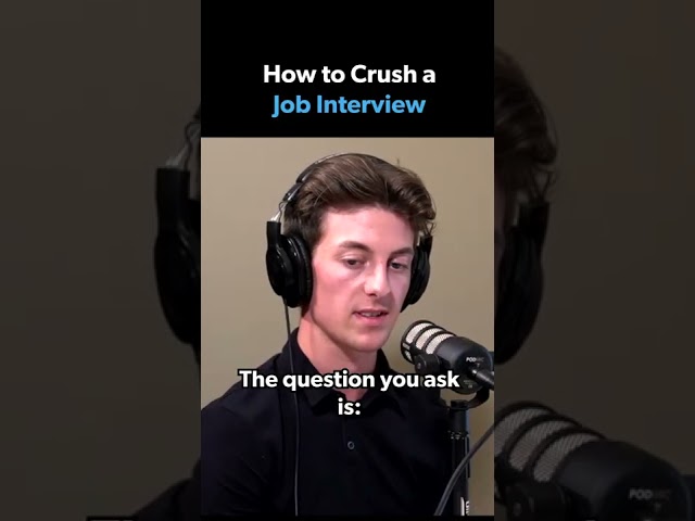 How to Crush a Job Interview #shorts