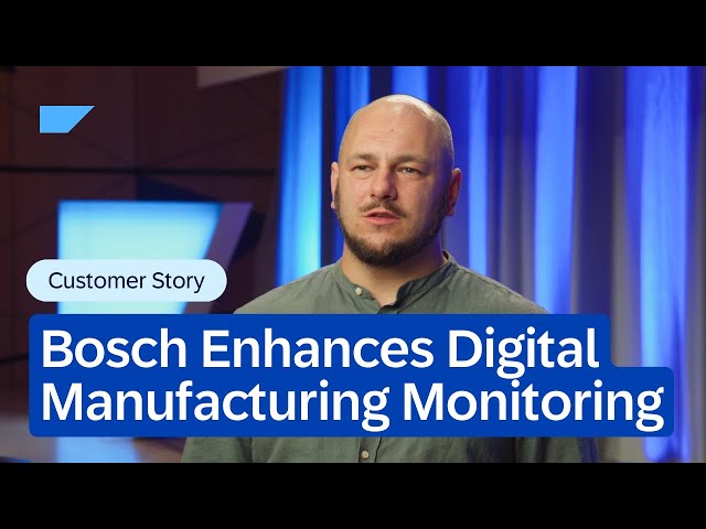 How Bosch Enhances Digital Manufacturing Monitoring with SAP Cloud ALM