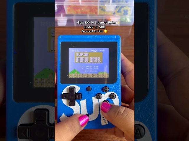 Sup Game Box 400 in one #unboxing #super #mario #games #gameplay #play#gamer #products #childhood