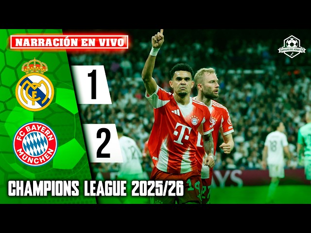 ✅ REAL MADRID VS BAYERN MUNICH EN VIVO 🏆 CHAMPIONS LEAGUE