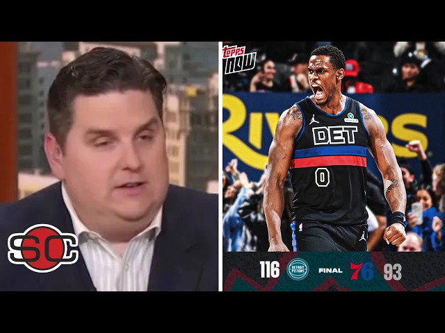 "No one want face Pistons in playoffs!" - ESPN on Jalen Duren shines to beat PG-13 & 76ers 116-93