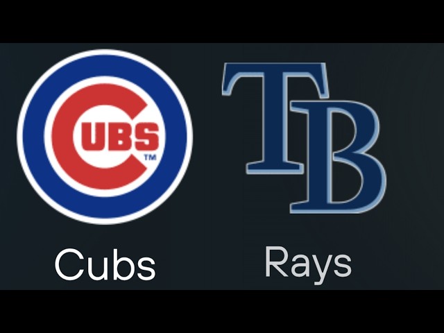 Game: Chicago Cubs vs Tampa Bay Rays – Live Results MLB Regular Season USA
