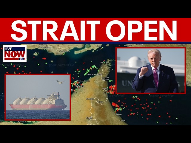 BREAKING: Trump permanently opening Strait of Hormuz: "China is Happy"
