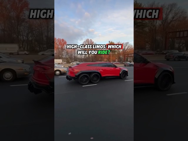 Which limousine will you ride ?