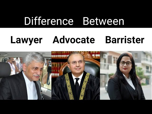 Lawyer/ Barrister/ Advocate/ Adv. General/ Attorney General etc. By: Satya Education