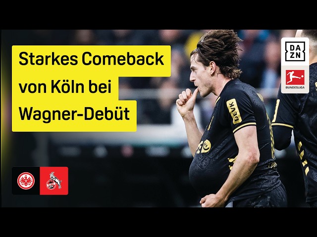 Eintracht Frankfurt – 1. FC Köln | Bundesliga | Matchday 28 | DAZN Highlights